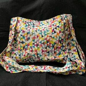 Vibrant Geometric Custom Designed Crossbody Bag